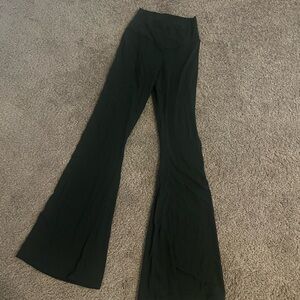 BRAND NEW NEVER WORN Aerie Green Flare Pants